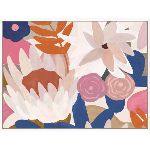 Lilah Framed Canvas Print 60x90cm