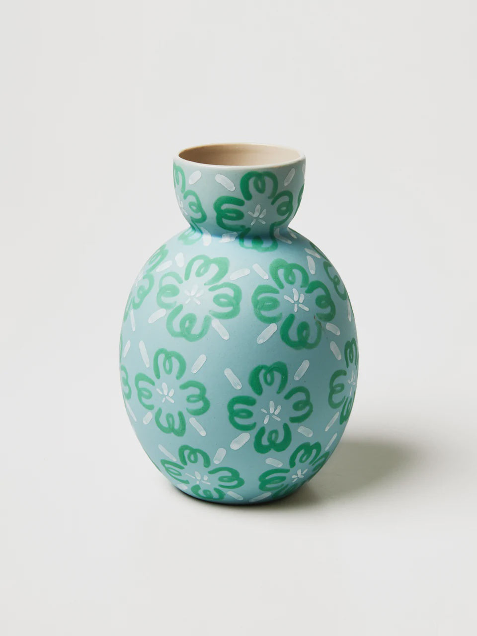 Happy Vase - Clover Green