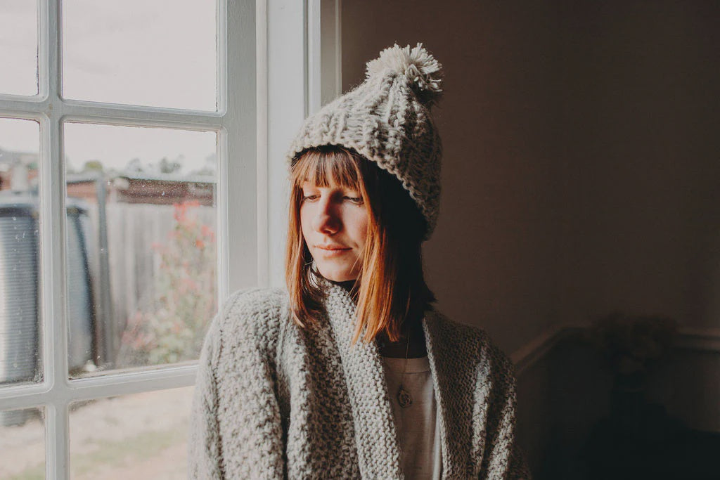 Hazel Beanie - Oatmeal