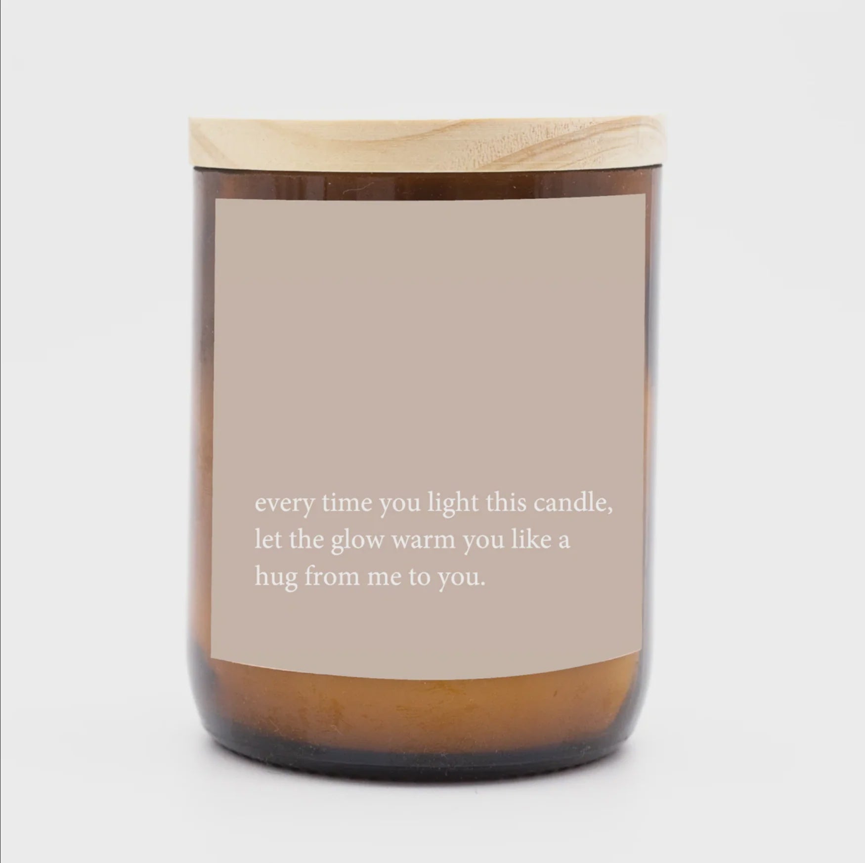 Heartfelt Candle - Hug from Me to You