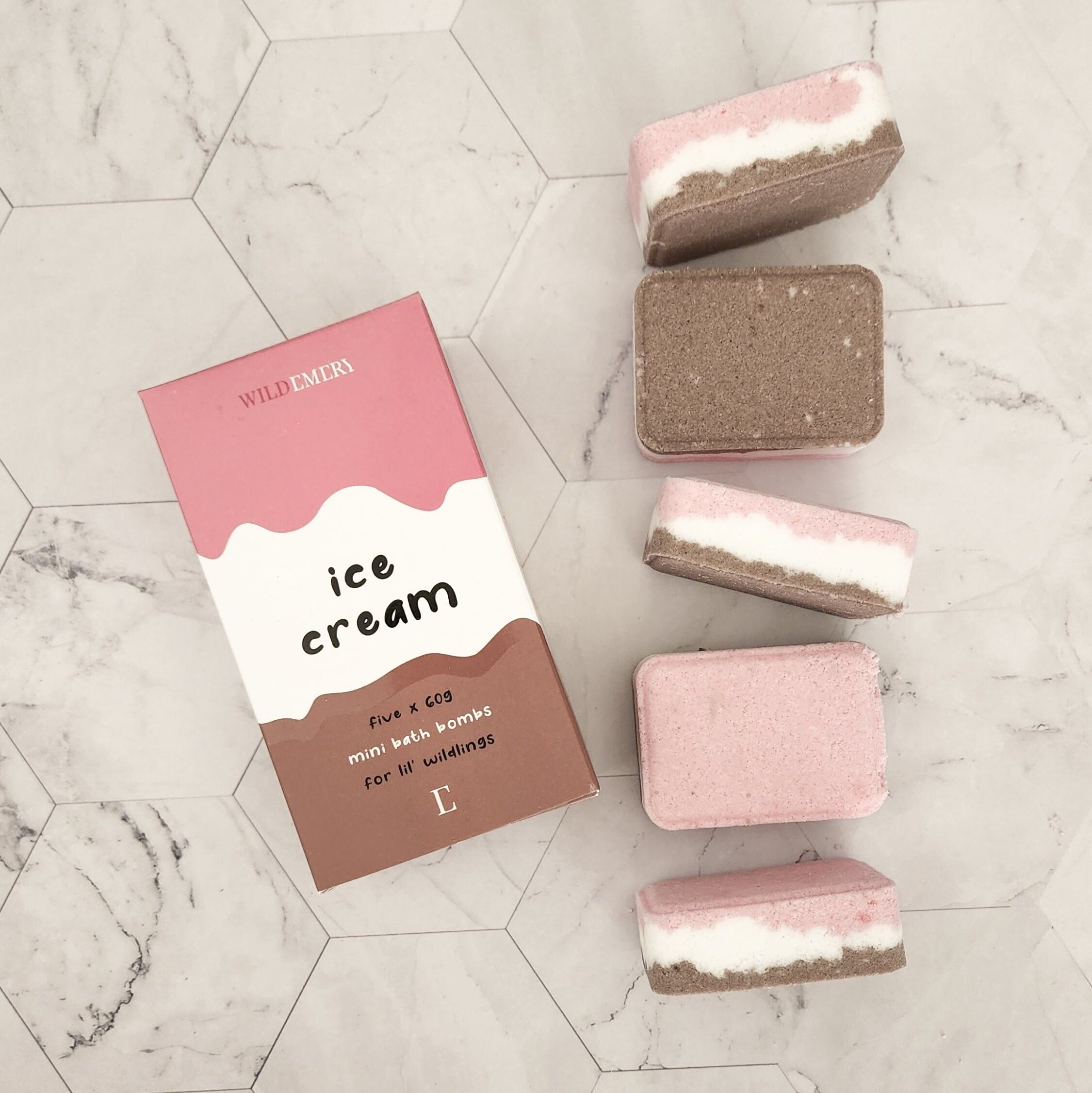 Wild Emery "Icecream" Mini Bath Bombs