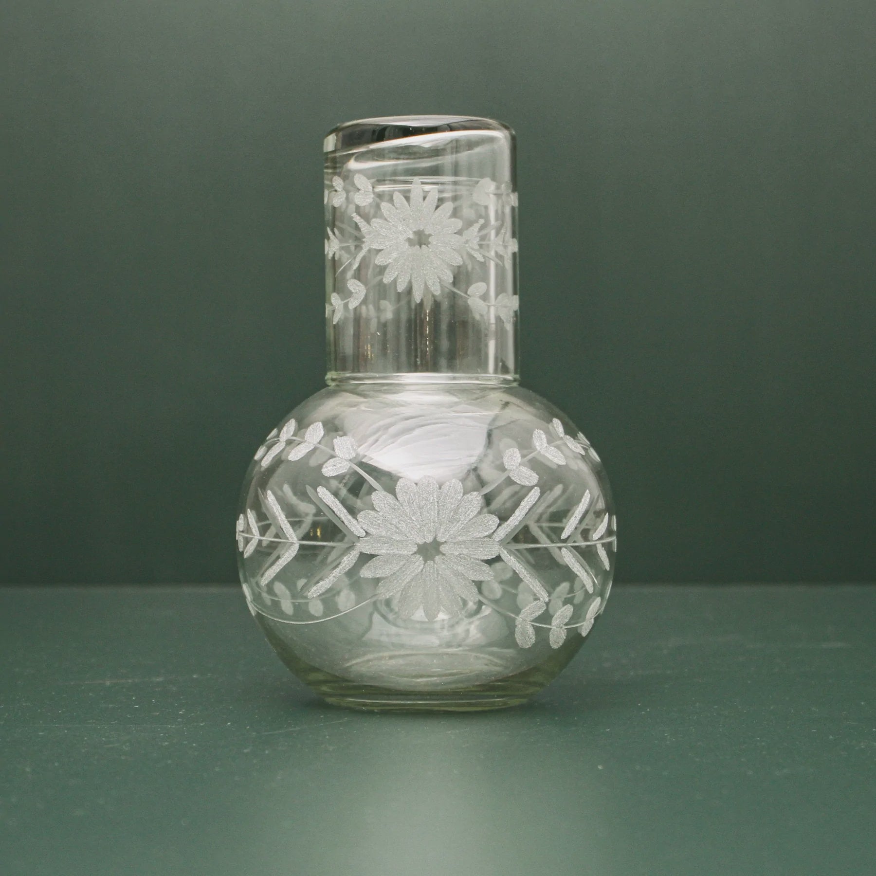 Jaipur Etched Carafe & Tumbler Set