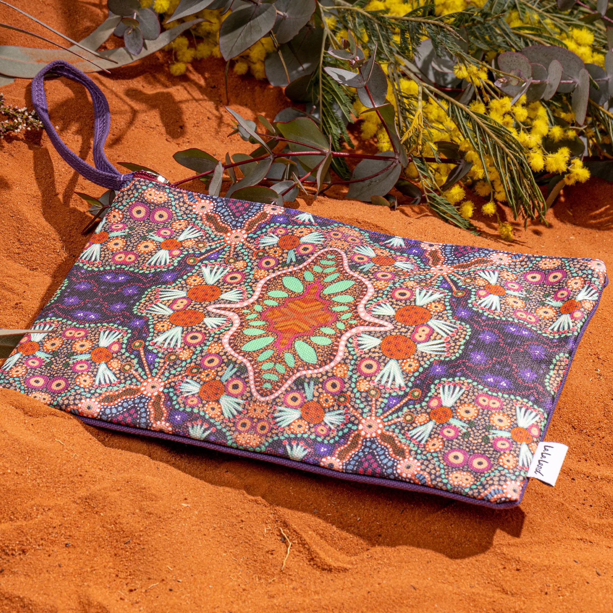 Kalkatungu Country Purse Clutch