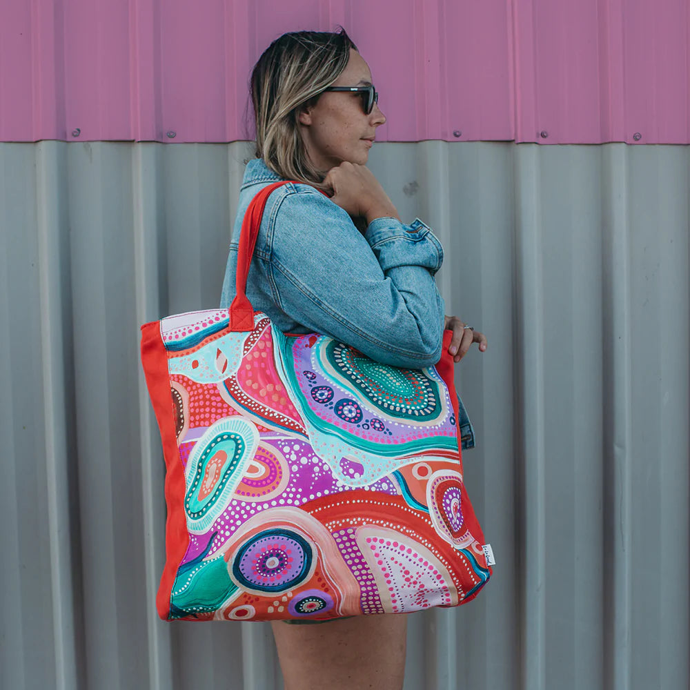Large Tote Sacred Country - We Belong To Country