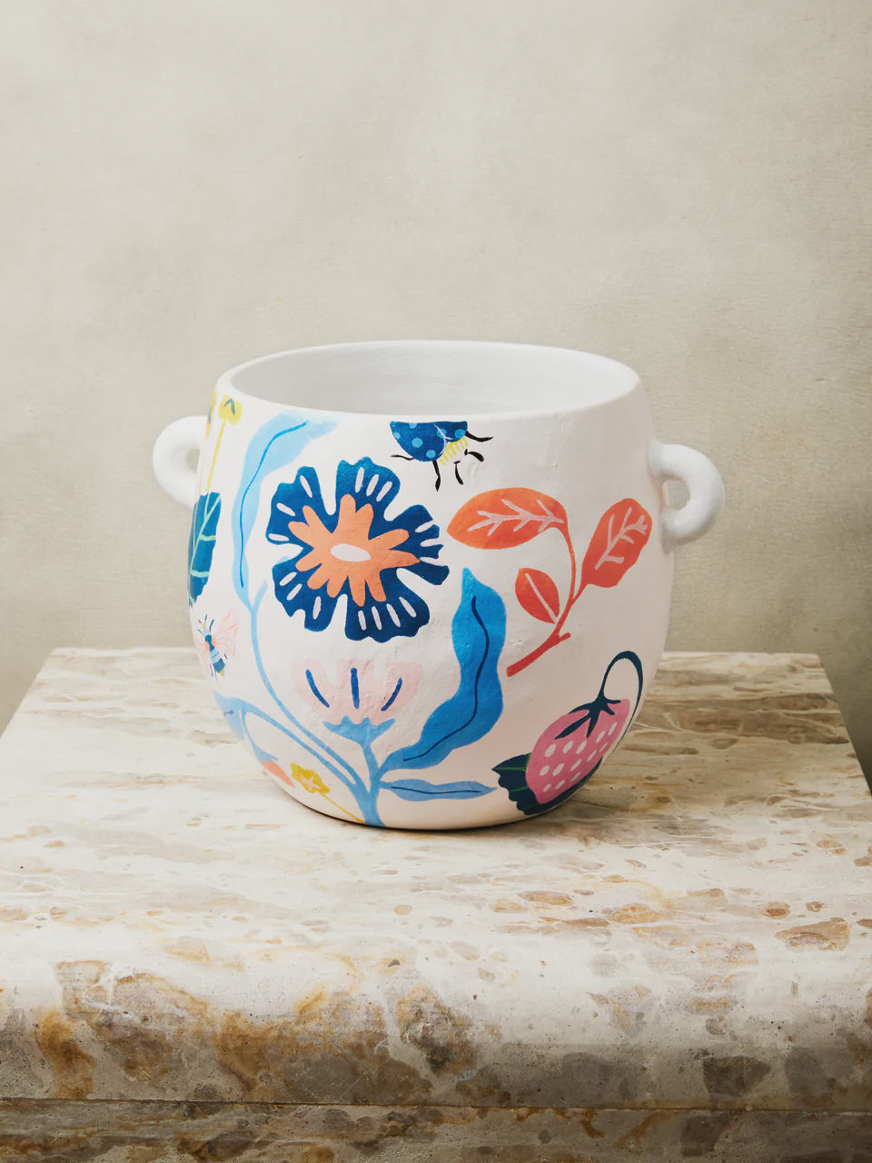 Jones & Co Meadow Planter White