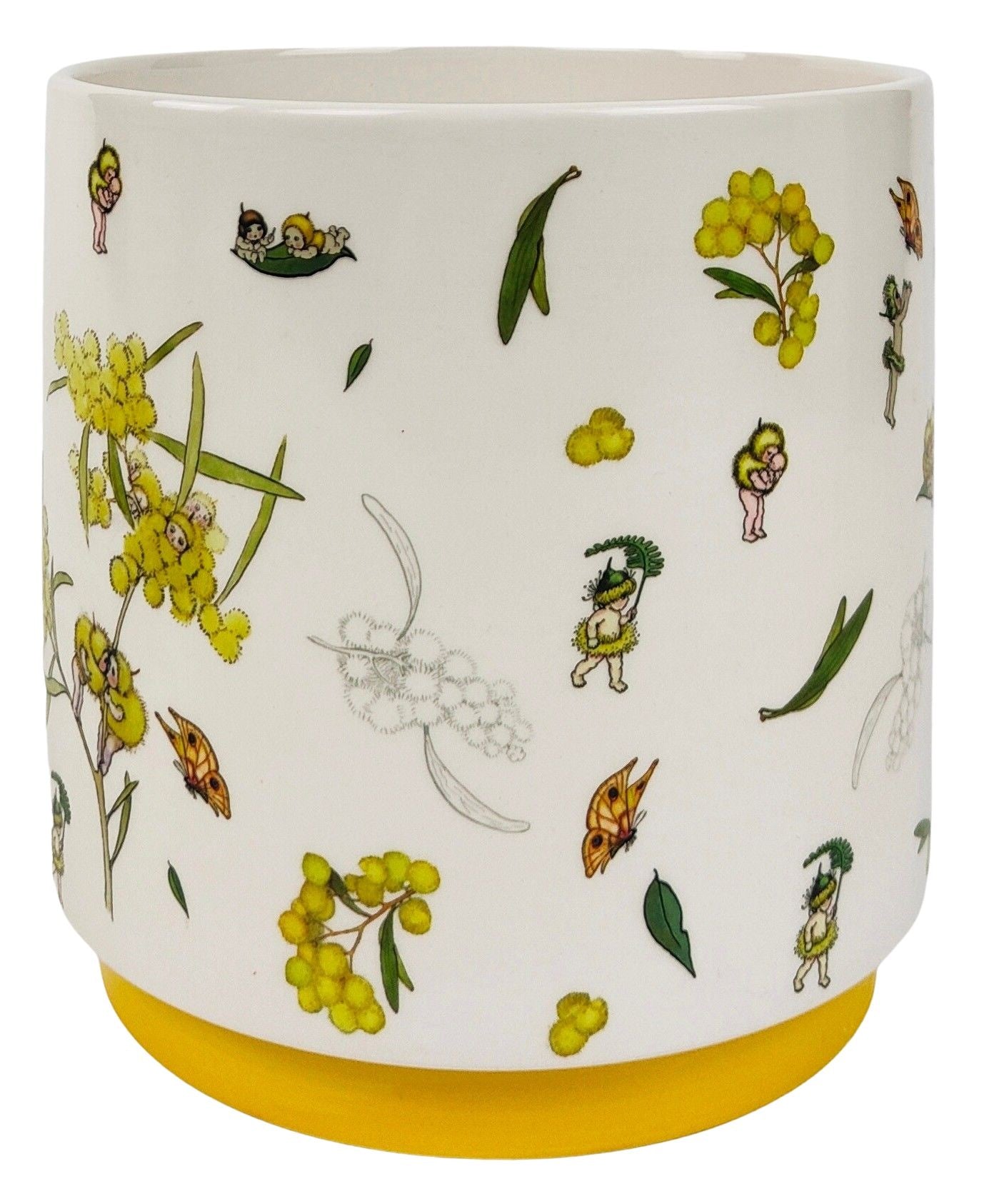 May Gibbs Planter Yellow Medium