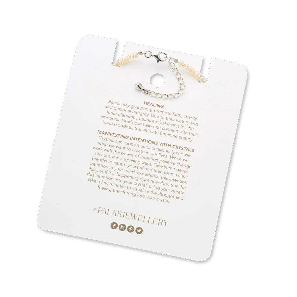 Pearl Celestial gem bracelet