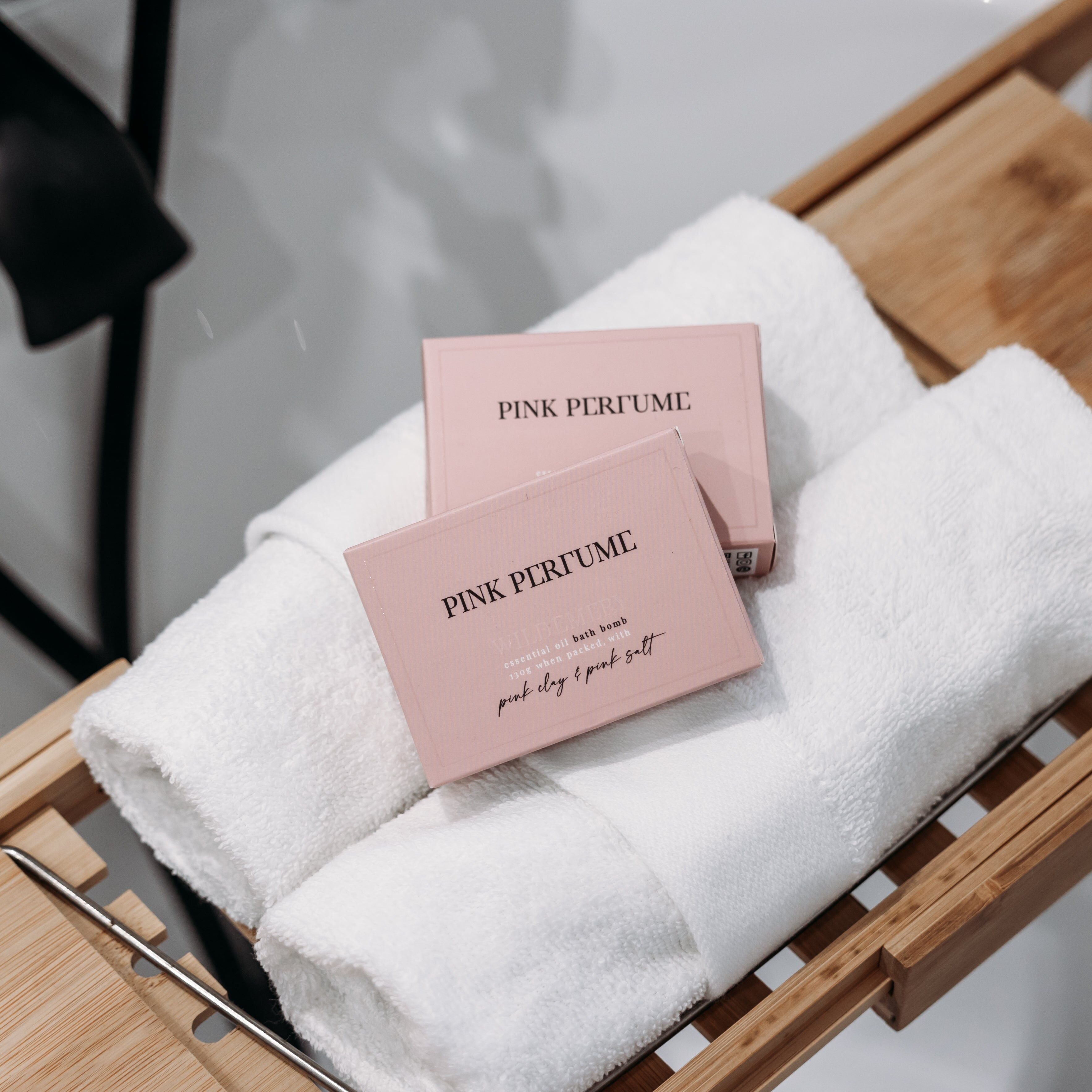 Wild Emery Pink Perfume Bath Bomb