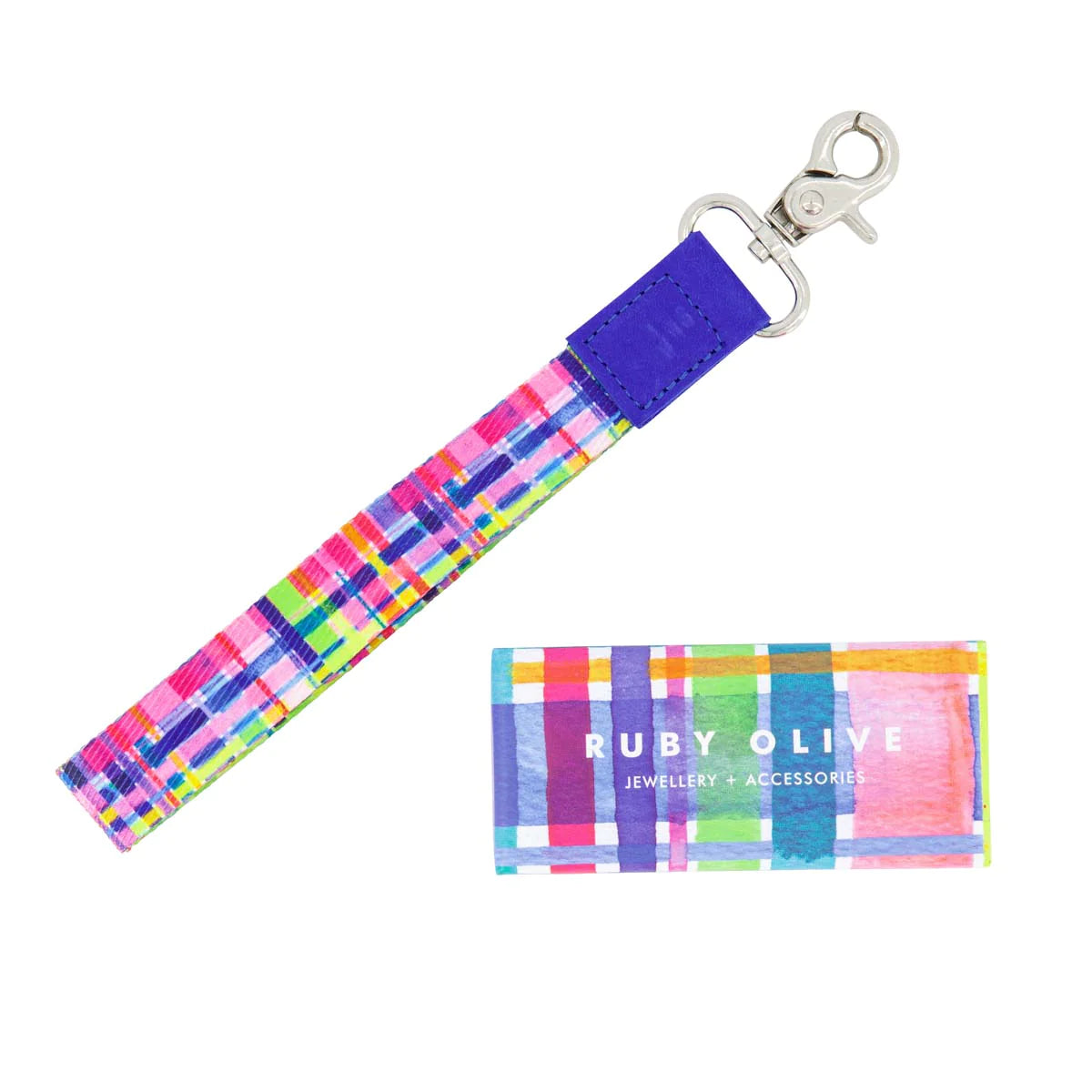 Ruby Olive Wrist Lanyard