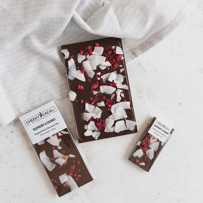 Raspberry & Coconut Mini Bar 40gm