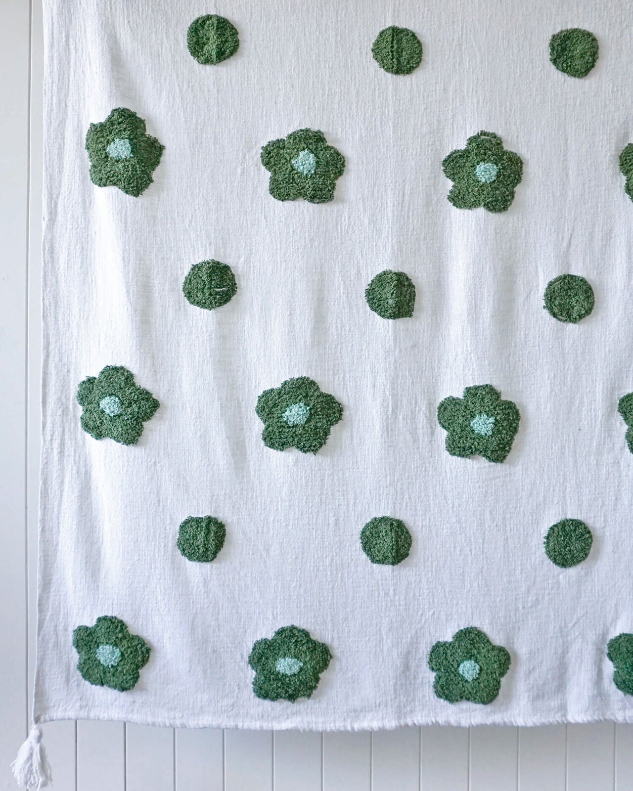 Lydia Throw Blanket - Olive