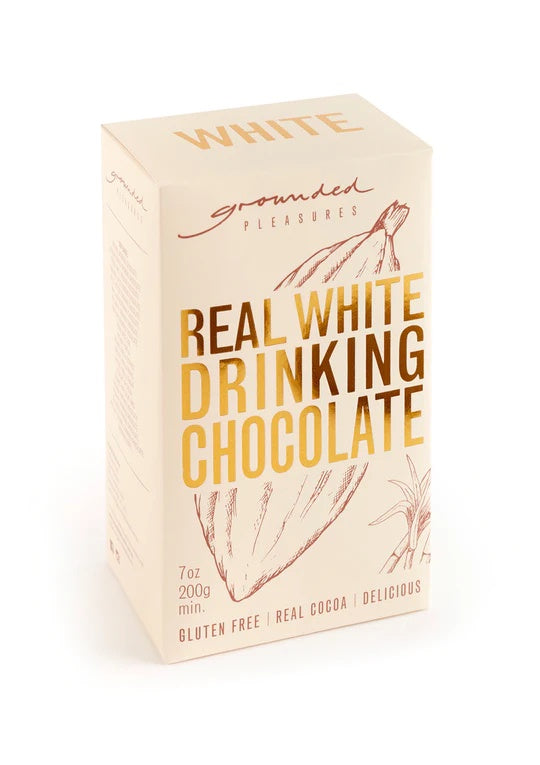 Grounded Pleasures Real White Hot Chocolate