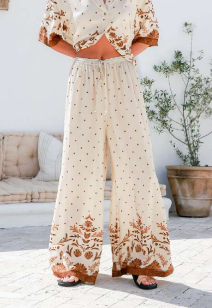 Barcelona Pants - Latte