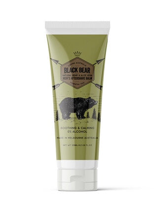 Black Bear Hemp & Aloe Shaving Cream 250ML