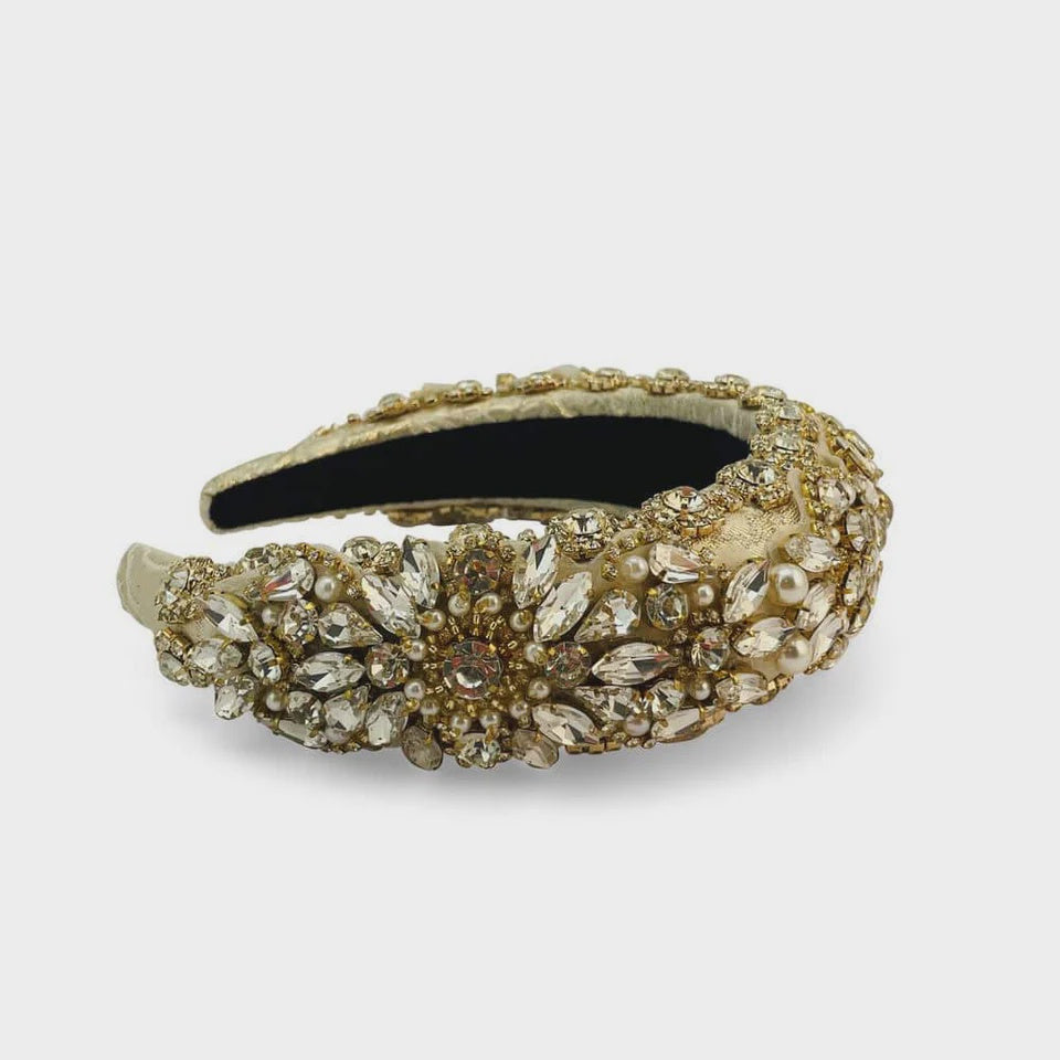 Botanical Embellished Crown