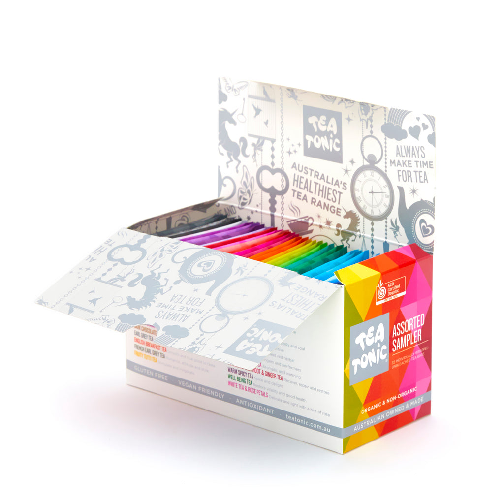 Tea Tonic Box Sampler - 33 Teabags