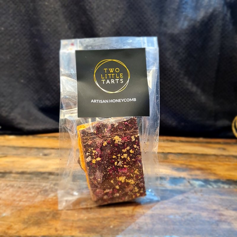 Dark Couverture Chocolate, Cherry & Wattleseed Honeycomb