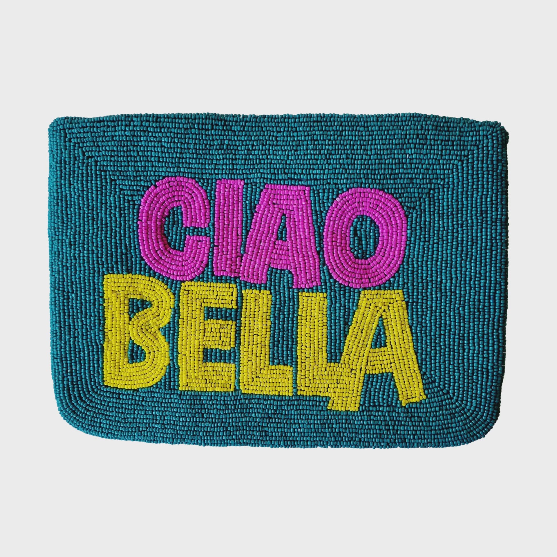 Ciao Bella Beaded Clutch