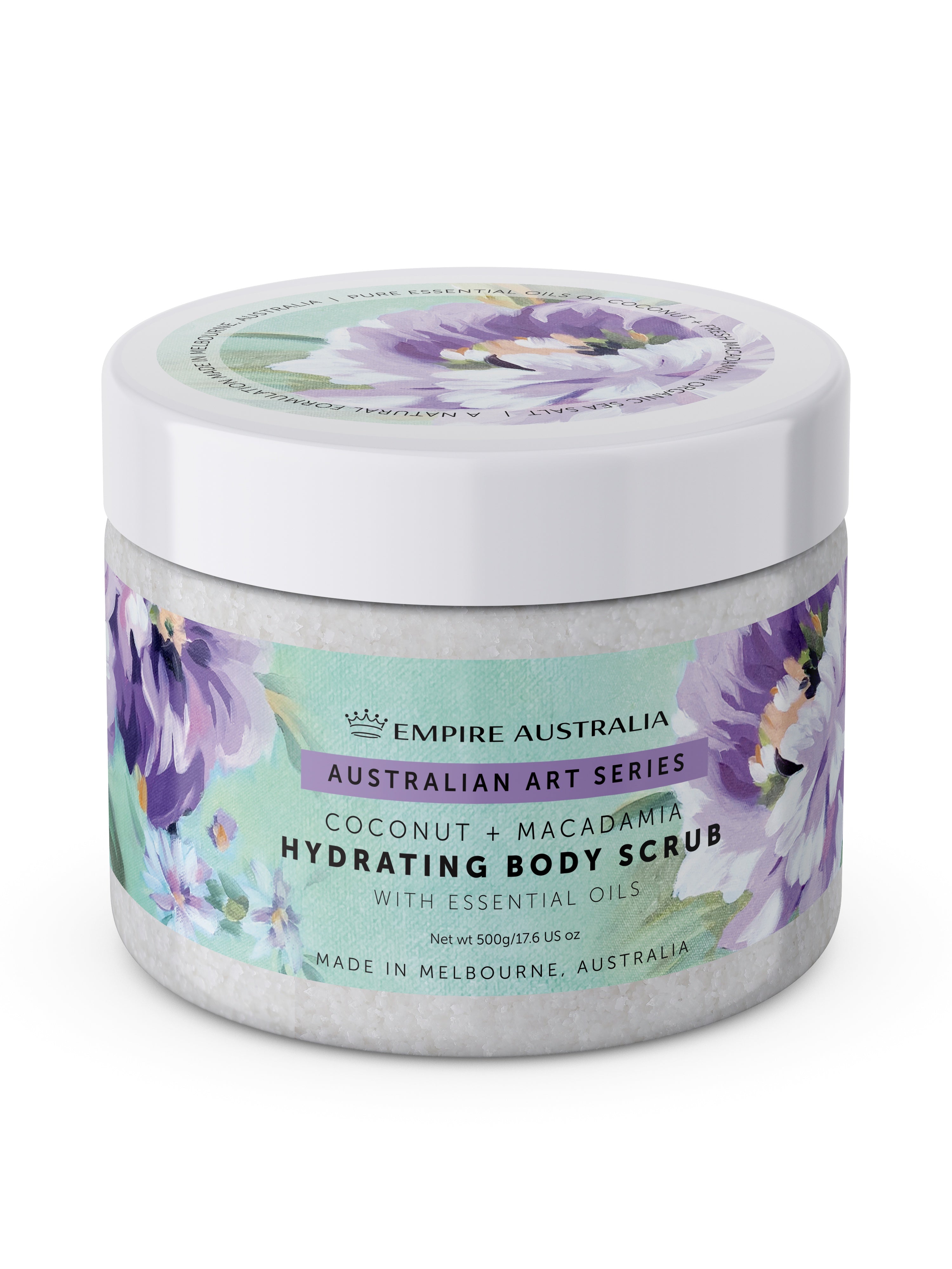 Coconut & Macadamia Art Series Scrub 500gm
