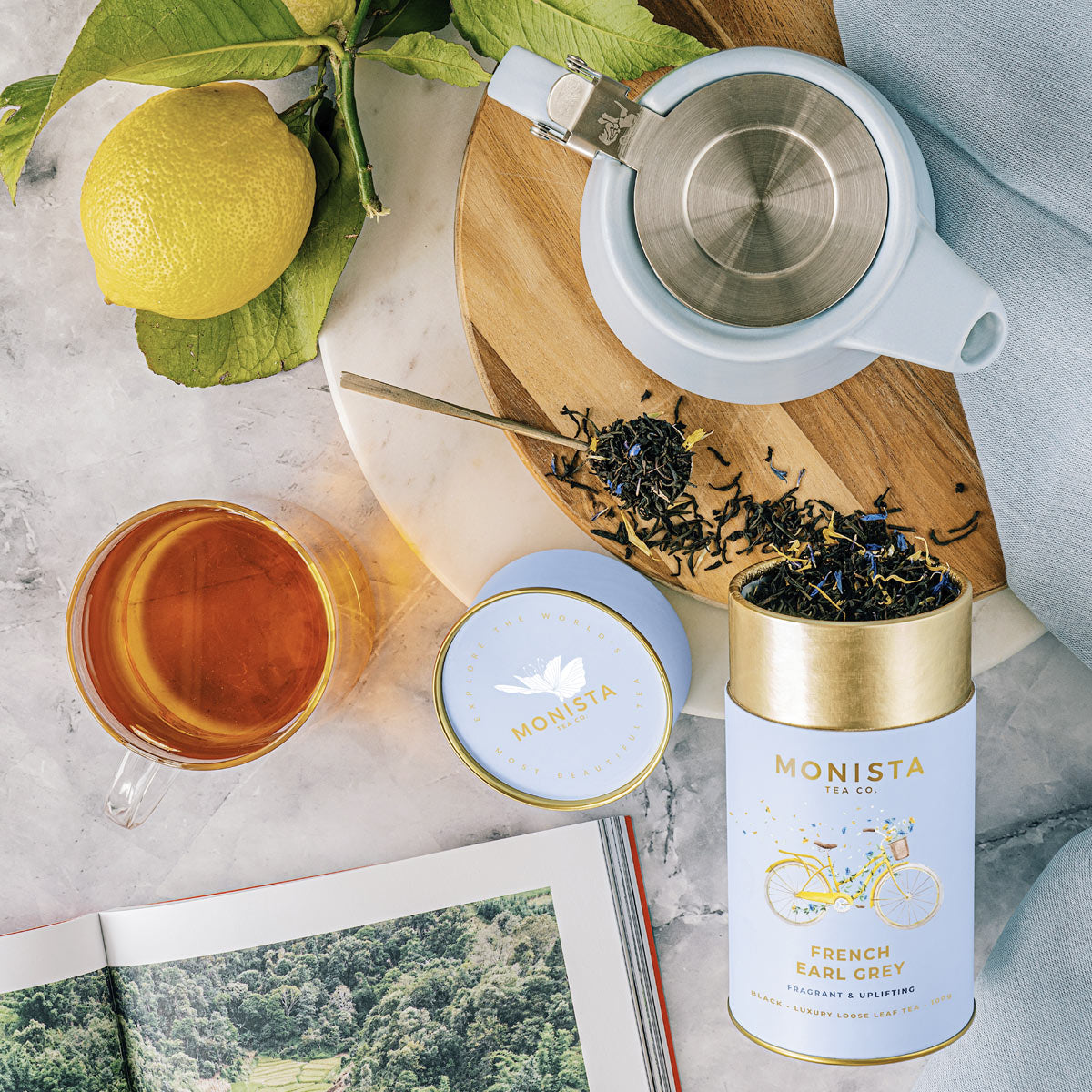 Monista Tea Co French Earl Grey Loose Leaf Tea