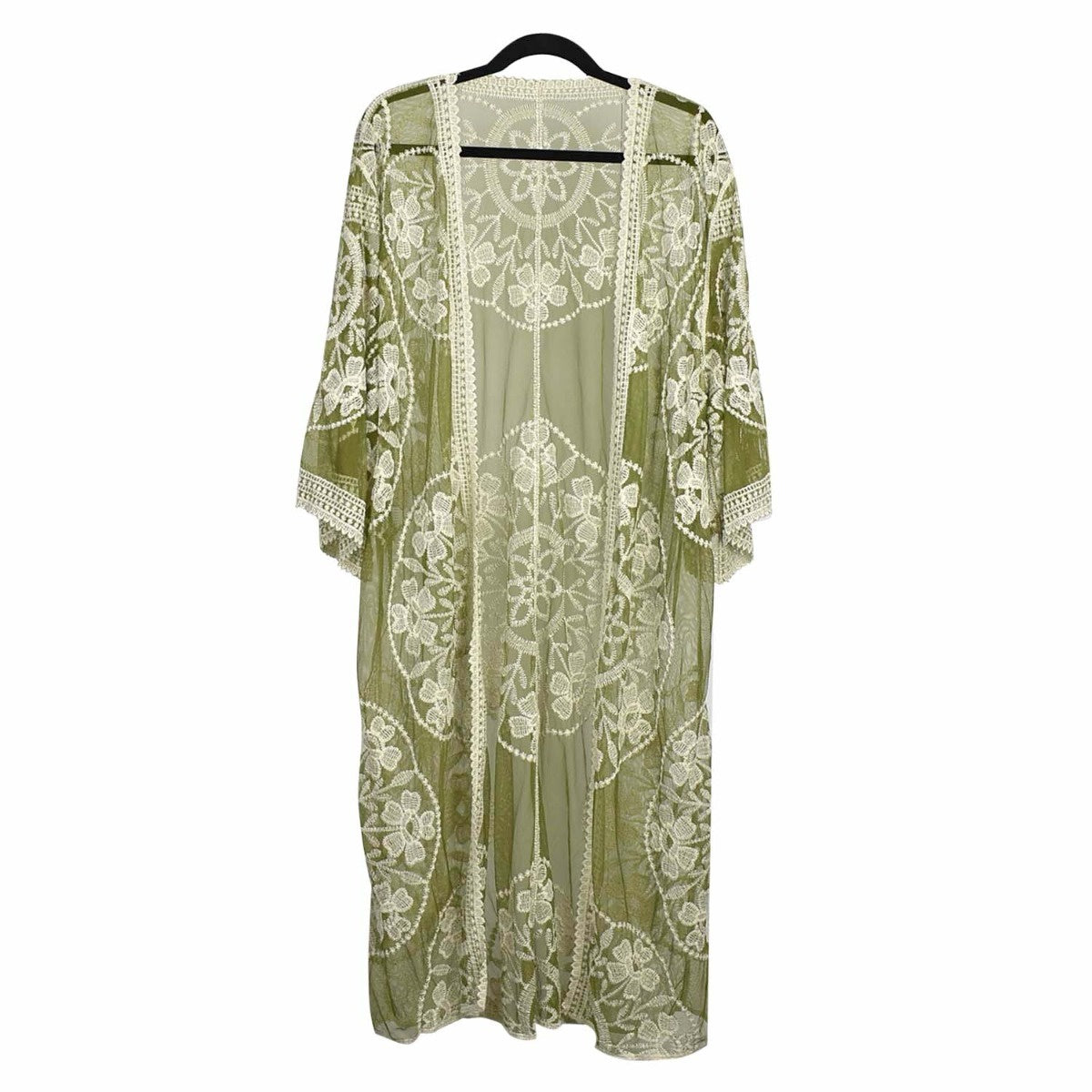 Taylor Hill Olive Lace Kimono