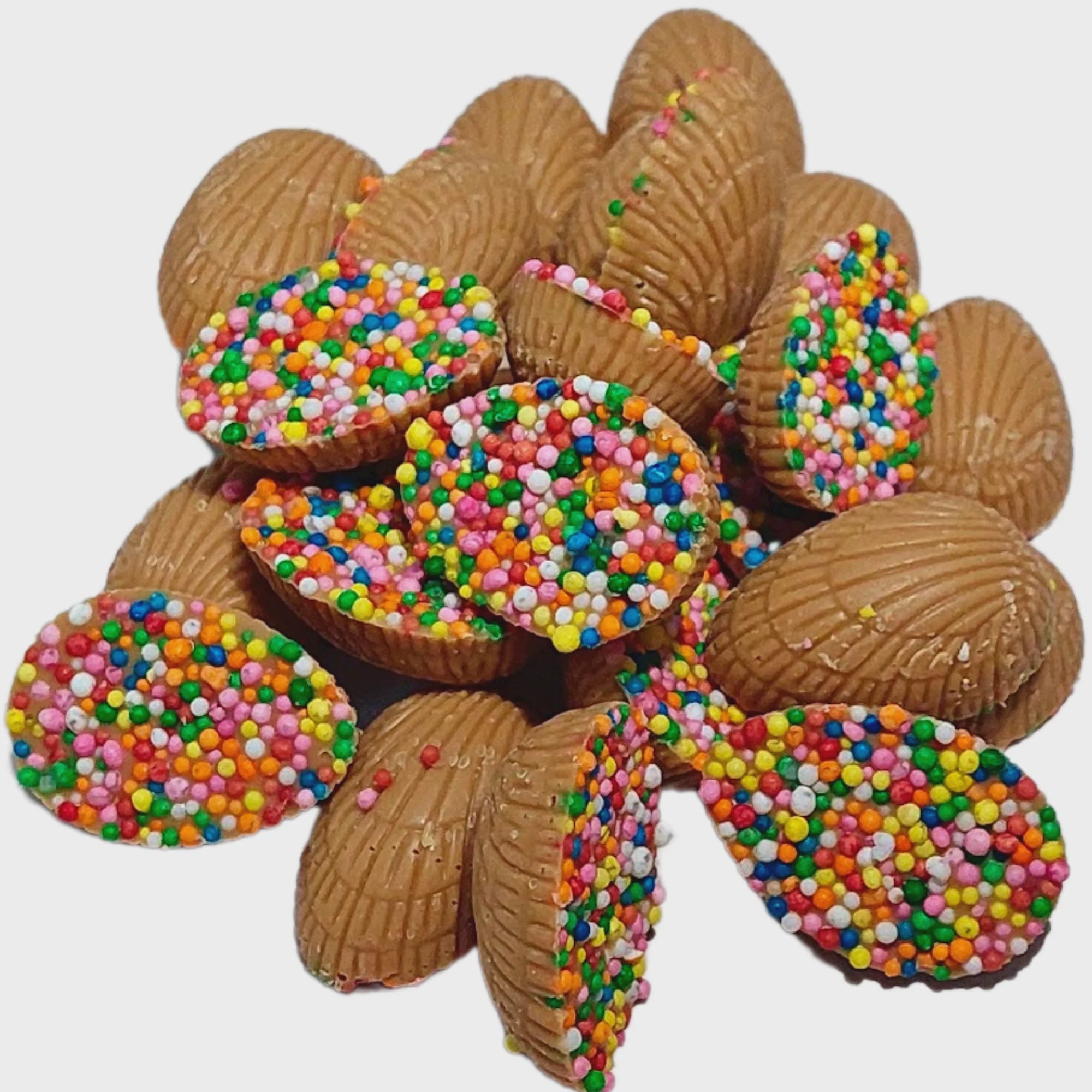 Mini Half Caramel Egg with Sprinkles 24 Pack