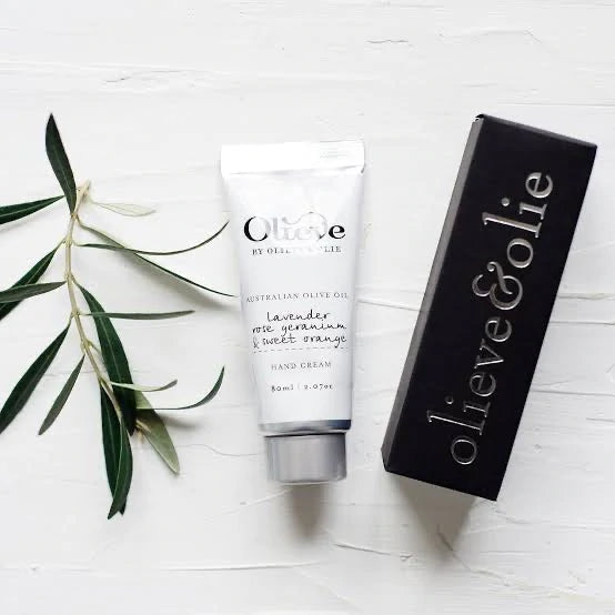 Olieve & Olie Lavendar, Rose Geranium & Sweet Orange Hand Cream