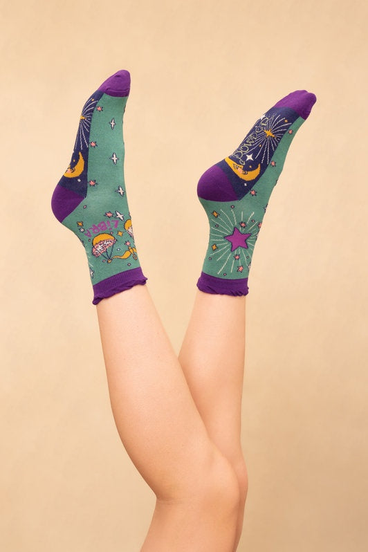 Zodiac Ankle Socks - Libra