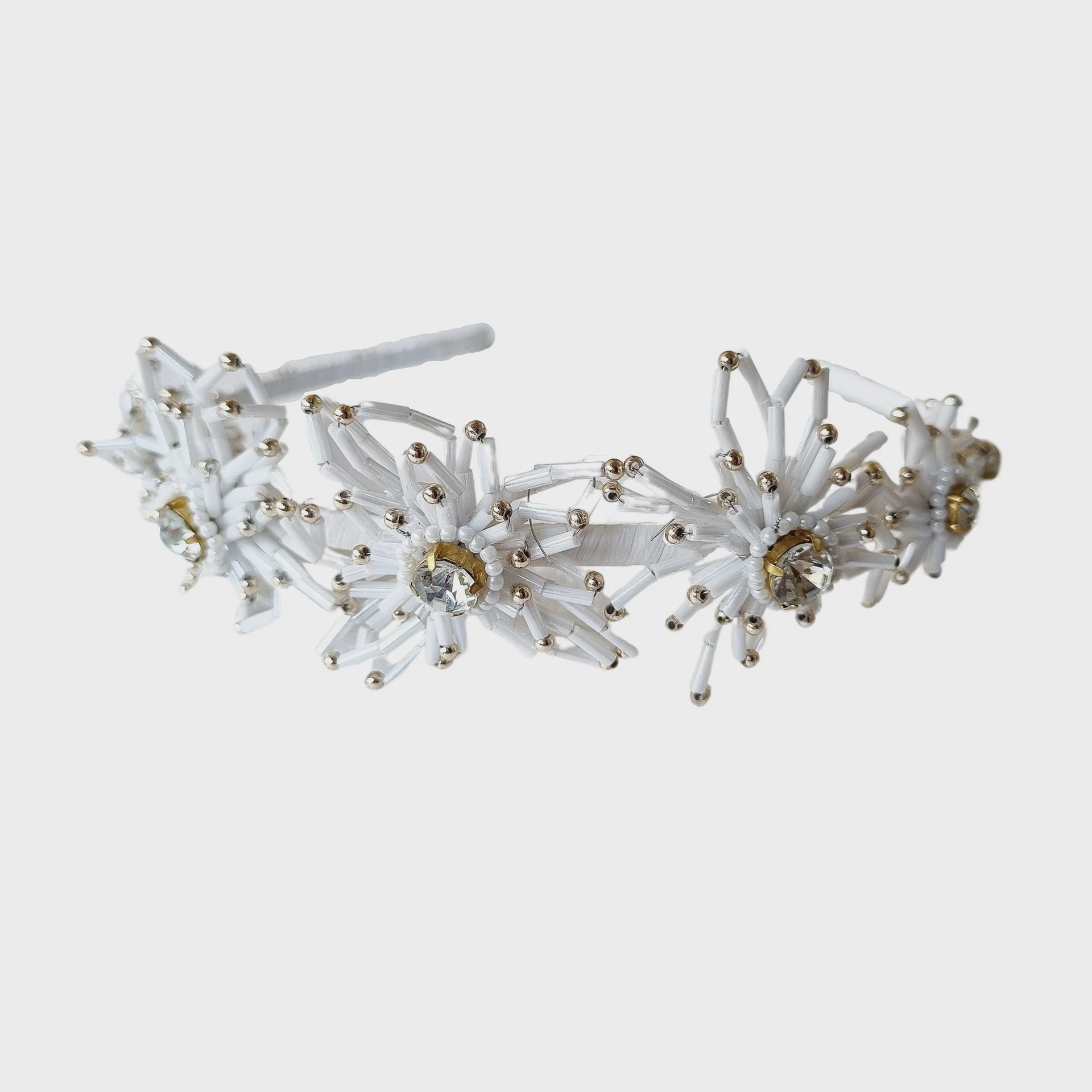 Lizbeth Headband - White