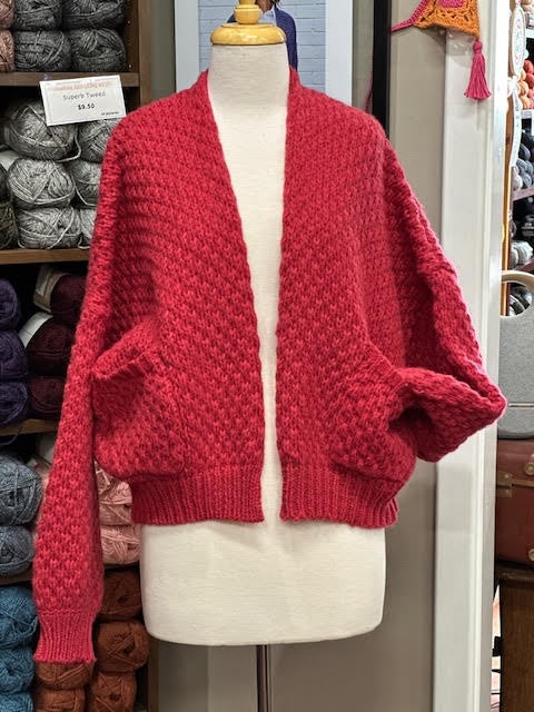 Macy Cardigan - Red
