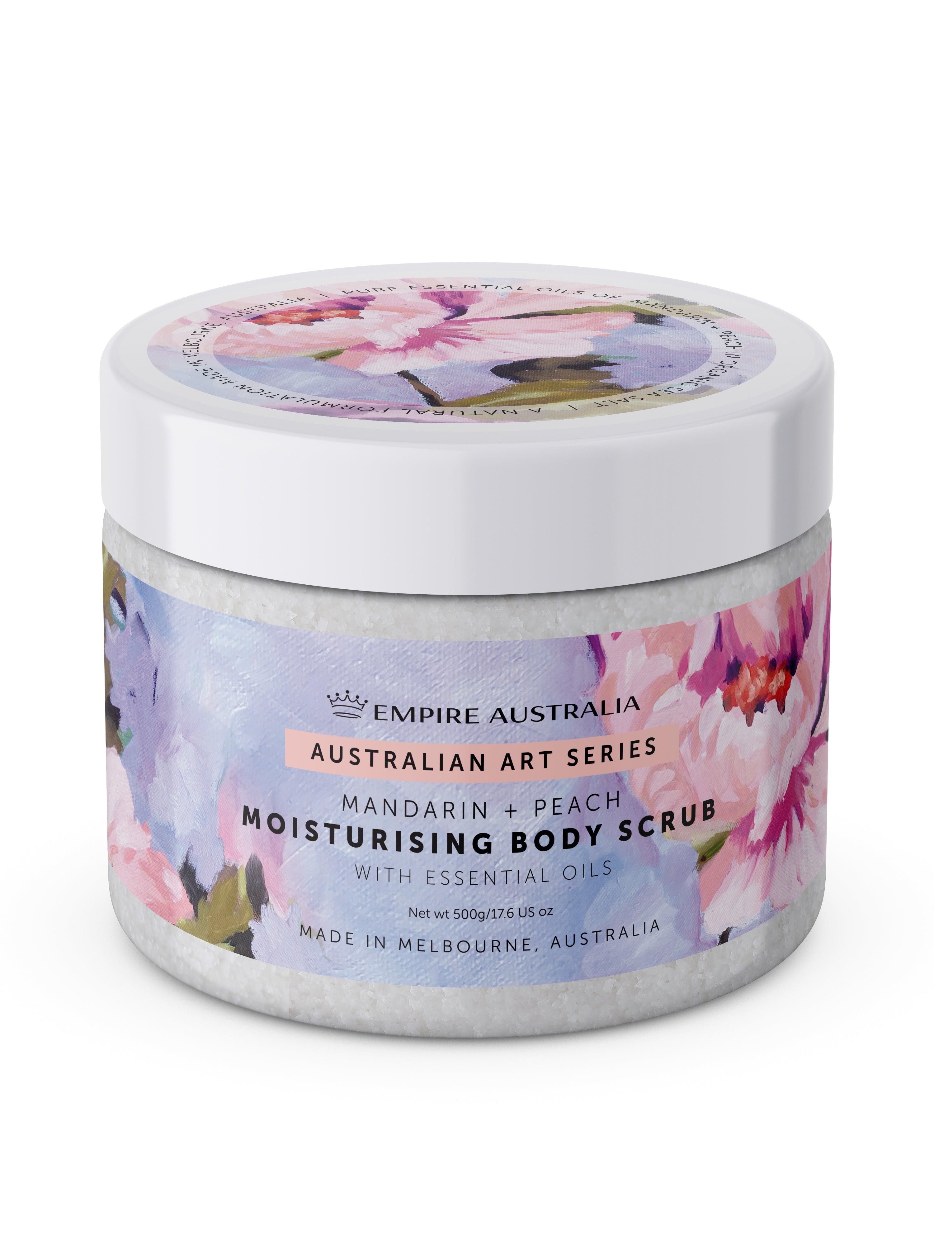 Mandarin & Peach Art Series Scrub 500gm