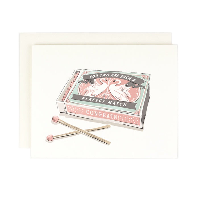 Perfect Match Greeting Card