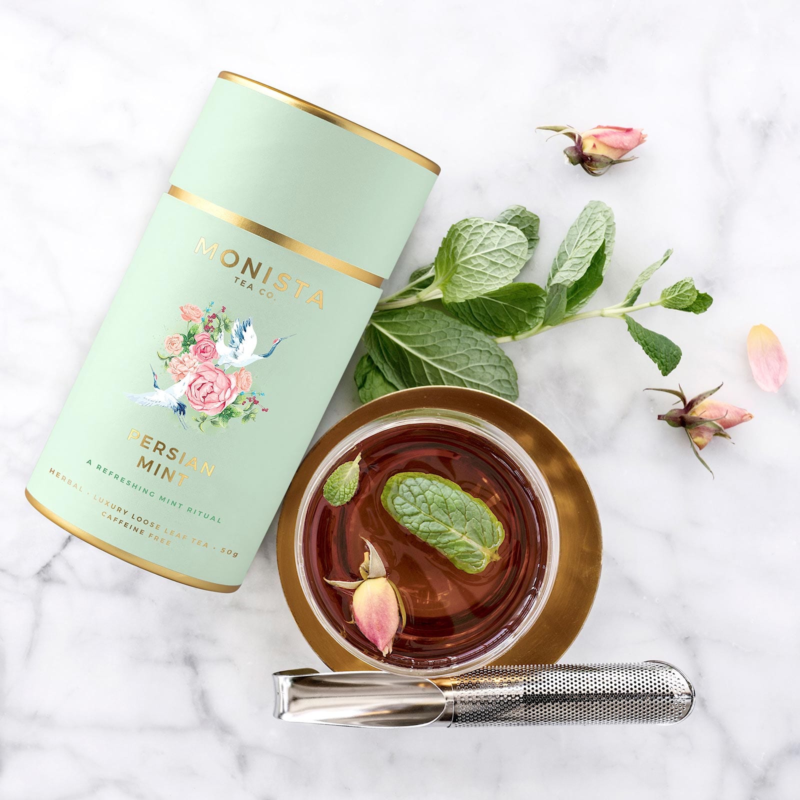 Monista Tea Co Persian Mint Loose Leaf Tea