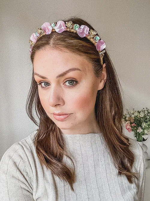 Polly Headpiece - Pink