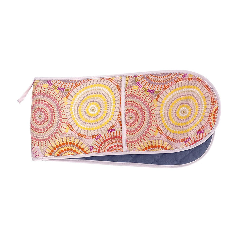 Linen Double Oven Mitt