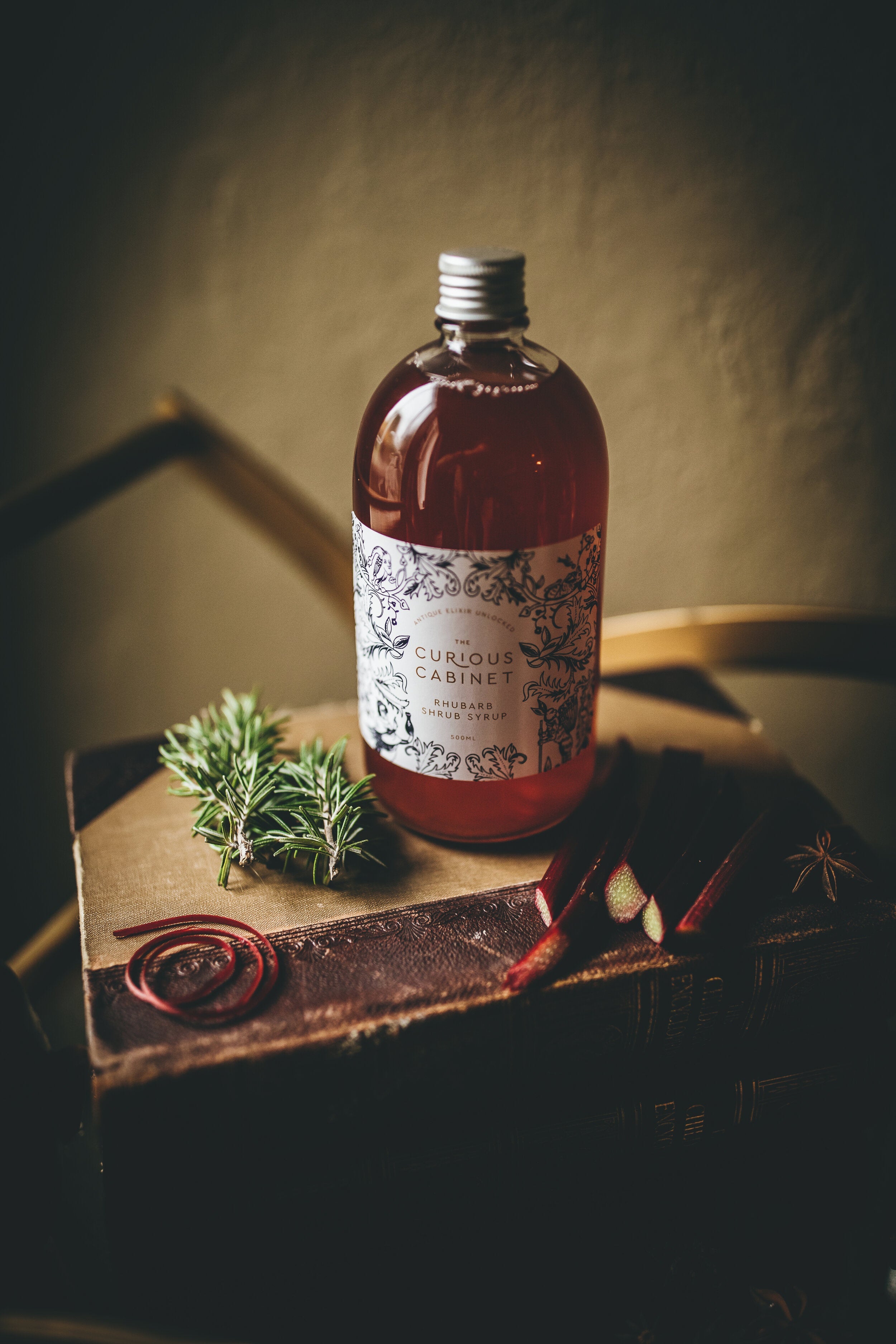 Rhubarb Shrub Syrup 250ml