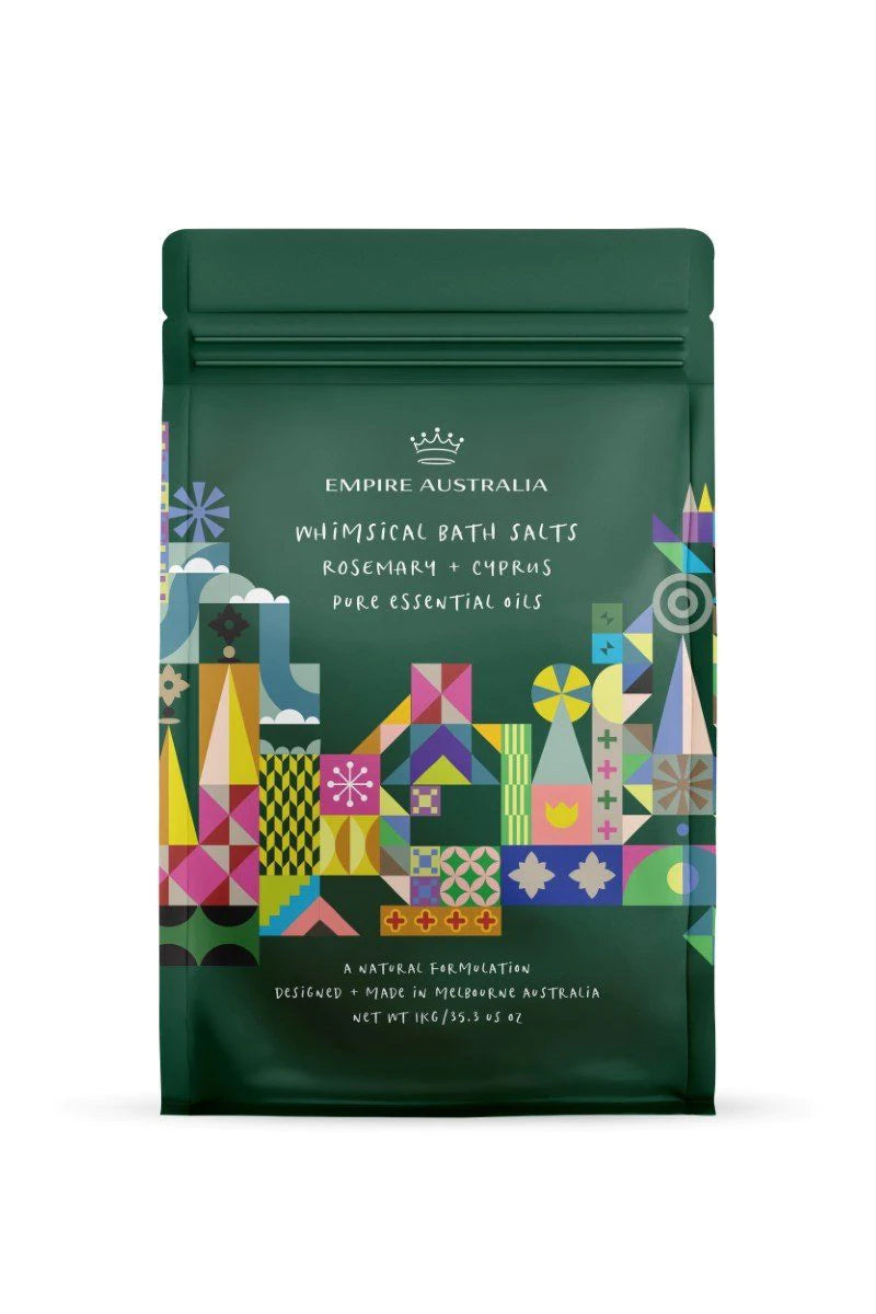 Whimsical Bath Salts - Rosemary & Cyprus