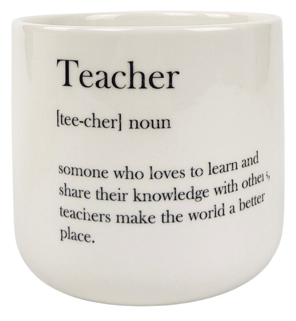 Teacher Planter White Small