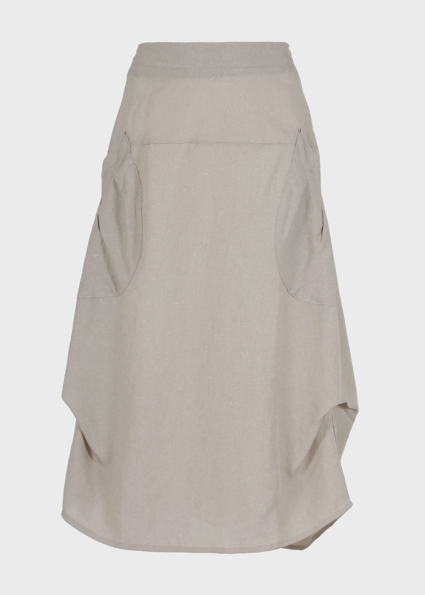 Milwaukee Luminary Skirt Wheat in Linen Blend