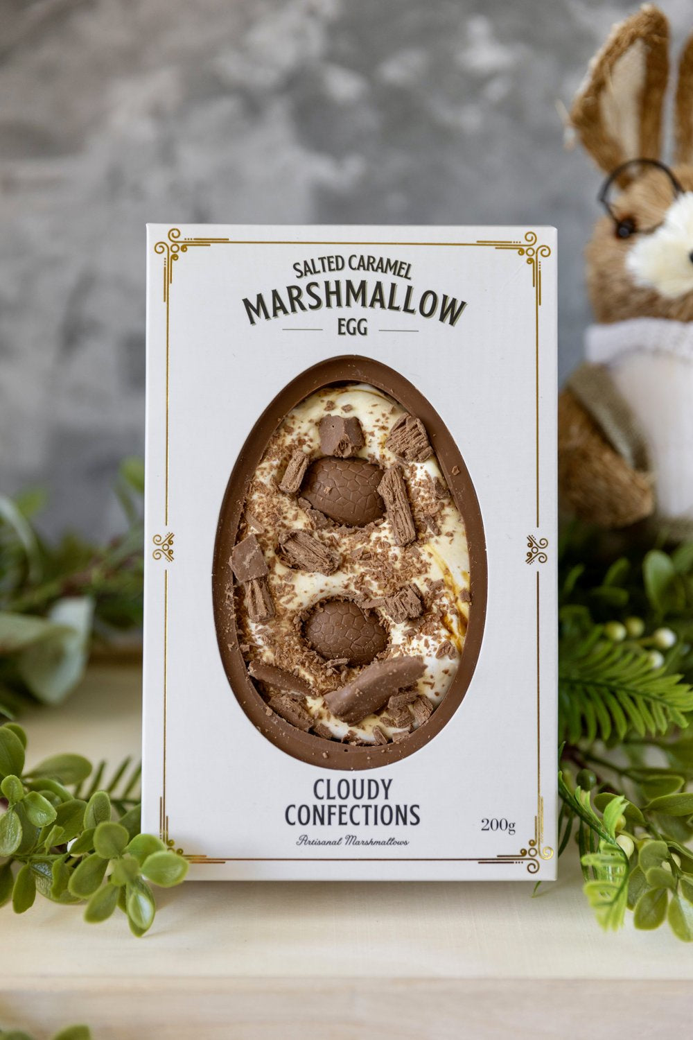 Salted Caramel Marshmallow Easter Egg