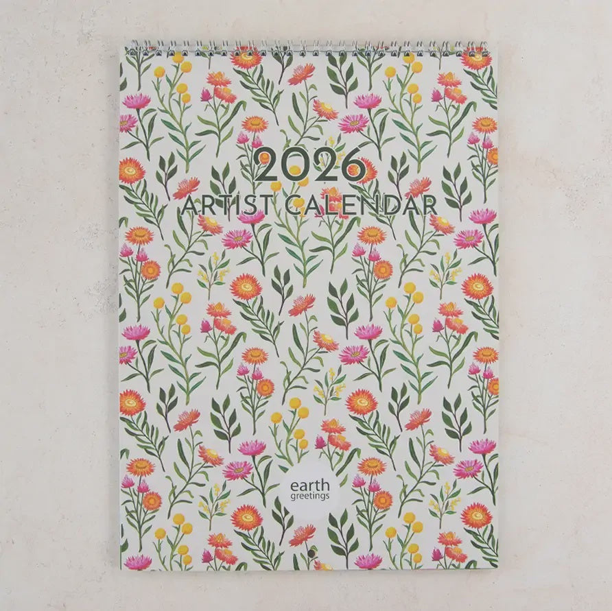 Earth Greetings 2026 Artist Calendar