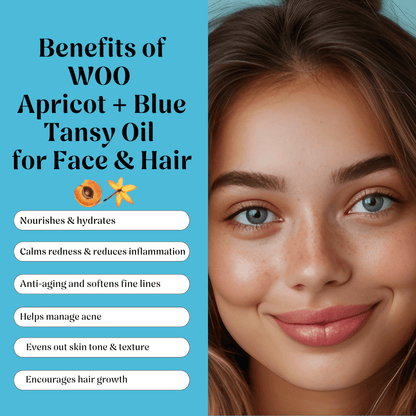 Blue Tansy &amp; Apricot Oil 100ml