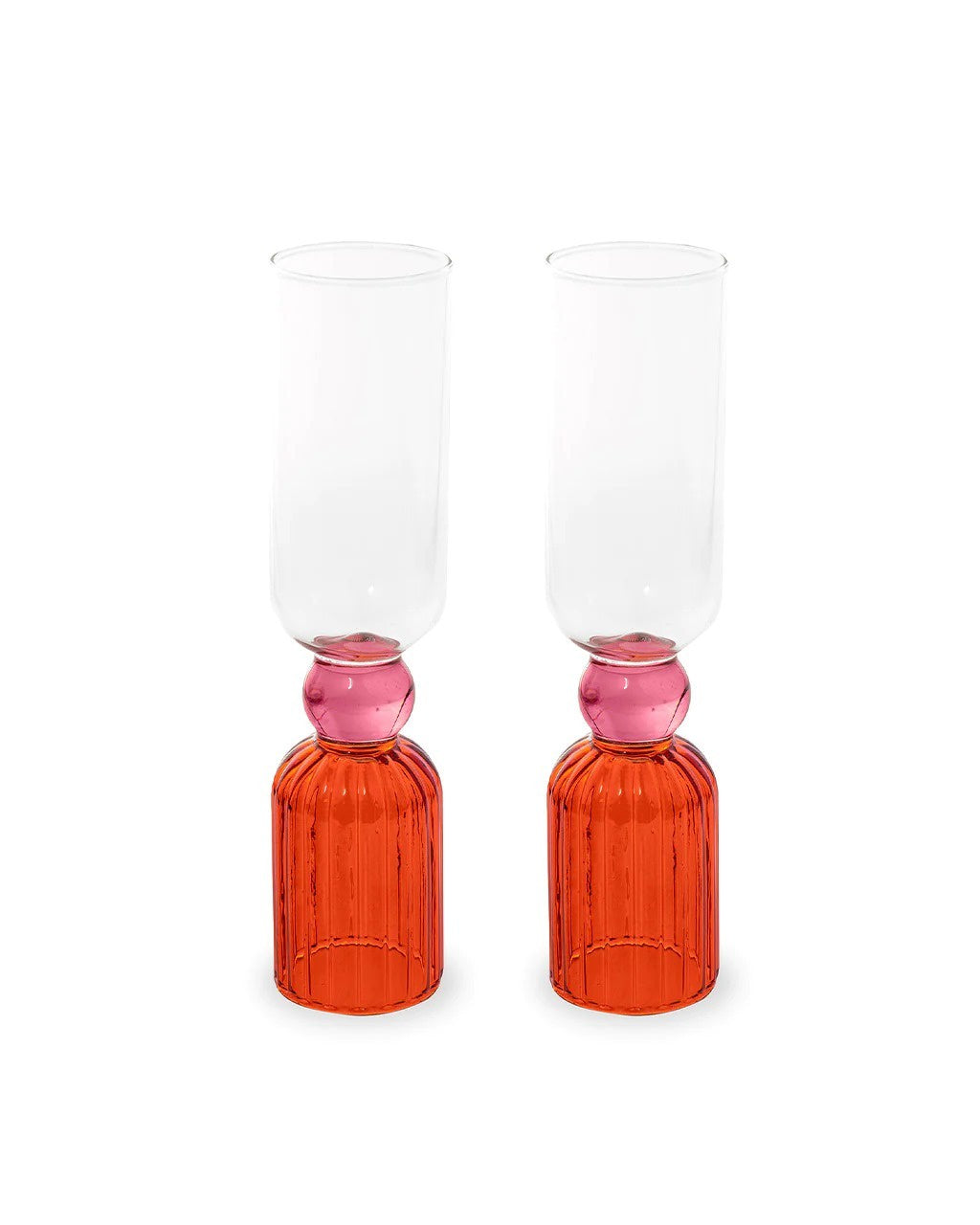 "Tipsy" Turvy Bar Glass Set