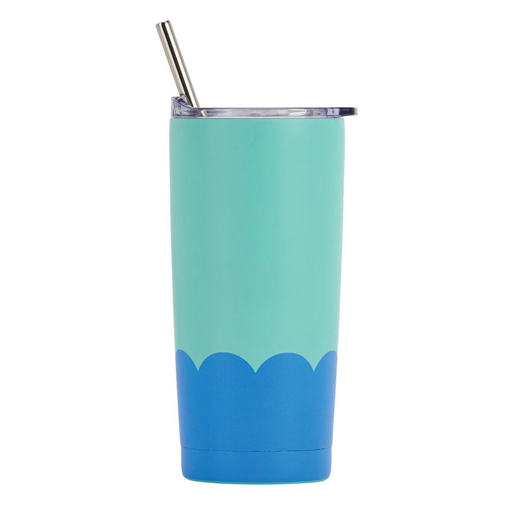 Smoothie Cup - Aqua &amp; Blue Wave