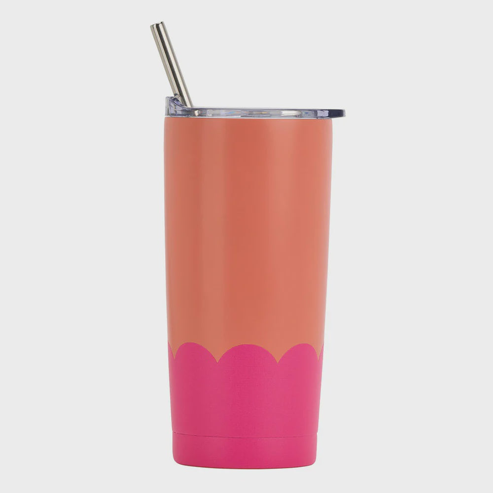 Smoothie Cup - Orange &amp; Hot Pink