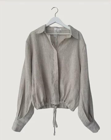 Bianca Tie Linen Shirt