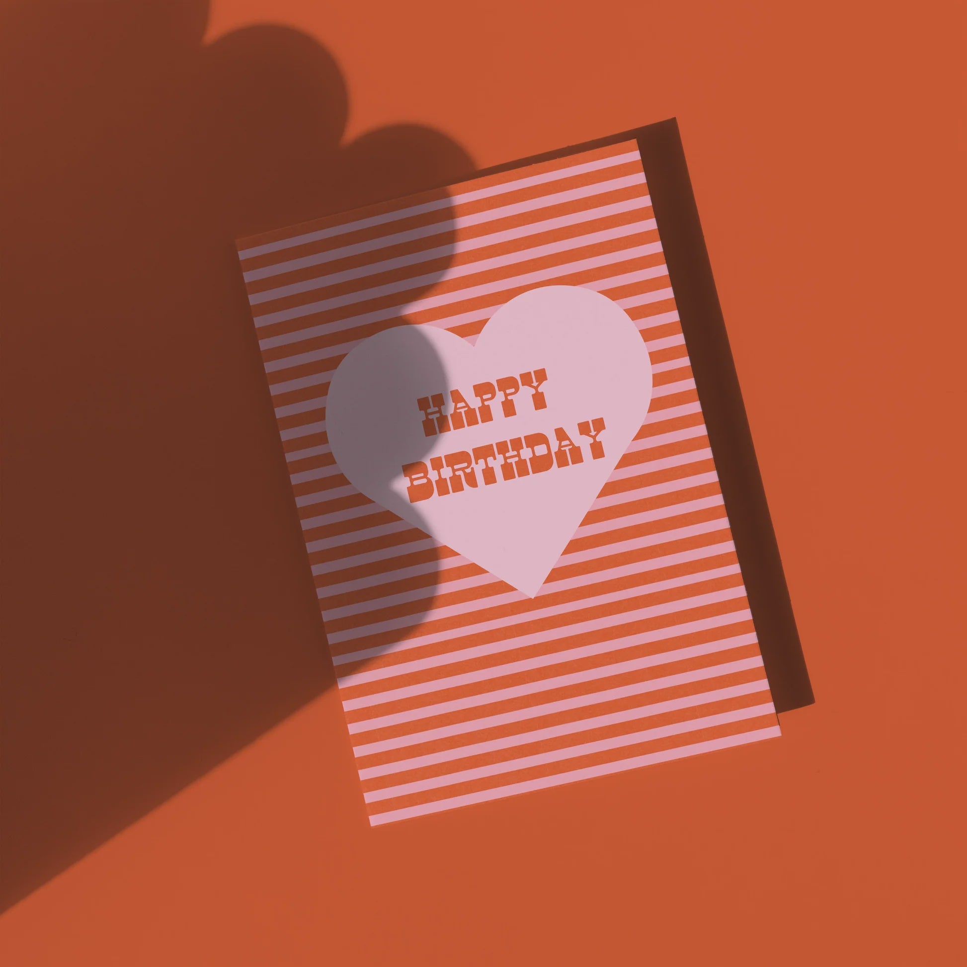 Happy Birthday Heart Greeting Card
