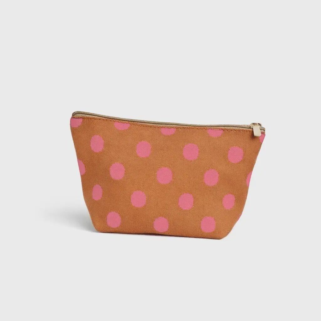 The Fleur Bag - Terracotta / Neon Pink