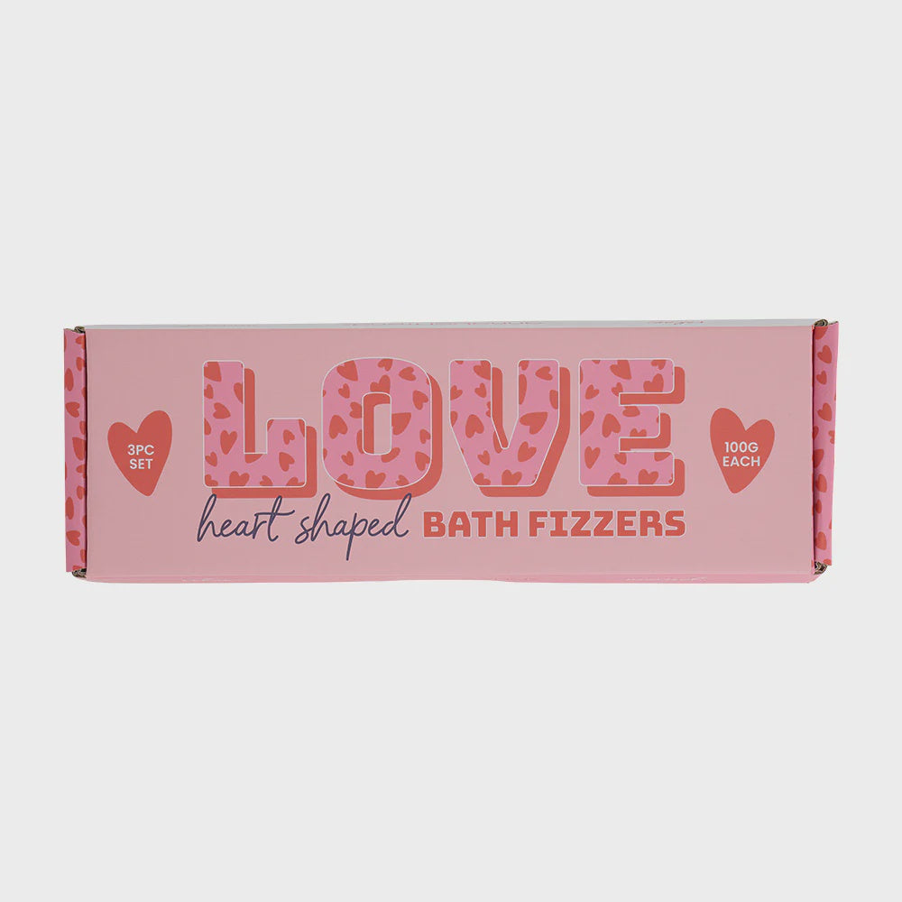 Bath Fizzers - Love Heart Set