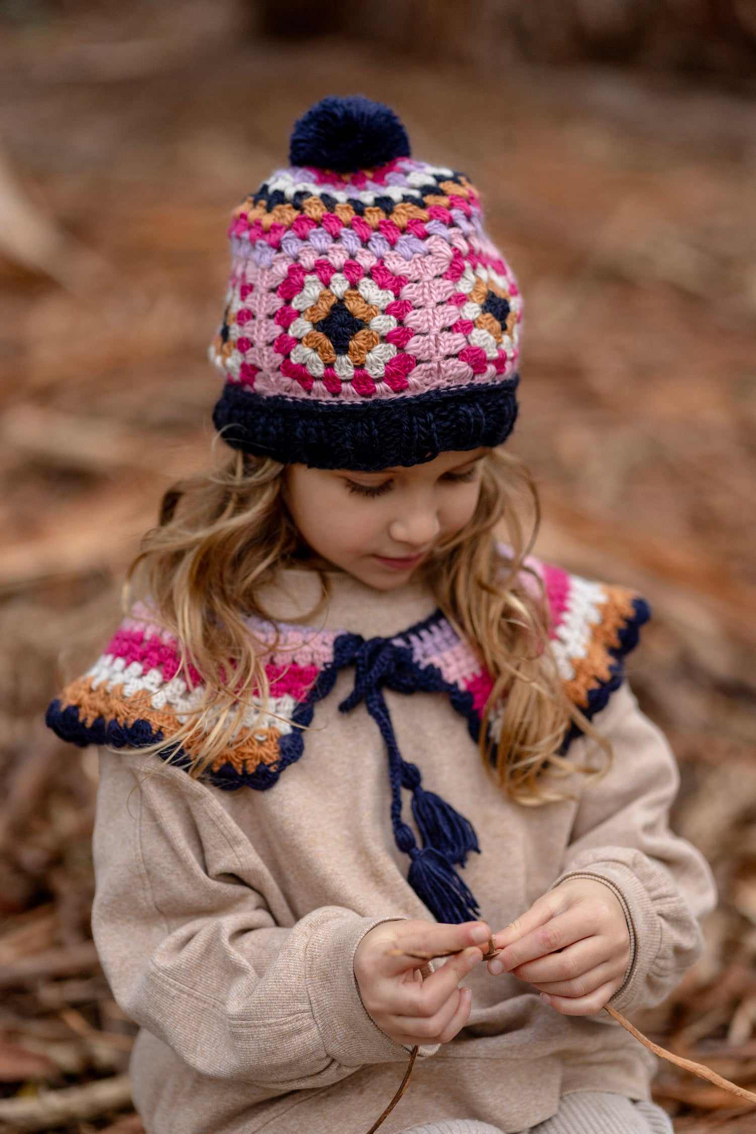 Woodstock Collar - Navy